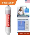 FA15 Alkaline Inline Water Filter Cartridge, 10 X 2 With 1/4 Quick Connect.... Fixed Price $42.99.