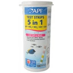 Api 5 In Test Strips For Freshwater And Saltwater Aquariums - 100PC. Fixed Price $49.98.