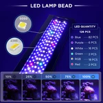Hygger Saltwater Reef Light Bright Led Marine Waterproof Fish Tank Clip-on Lamp. Fixed Price $29.99.