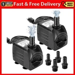 2 Packs 550GPH Submersible Pump 30W Ultra Quiet Fountain Water .... Fixed Price $51.99.
