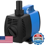 Jajale 977 Gph Amphibious Submersible And Inline Water Pump - For Aquarium, Pond. Fixed Price $106.65.