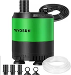 Vivosun 660 Gph 35W Submersible Water Pump,w/ Adjustable FLOW,4.9FT Tubing. Fixed Price $29.69.