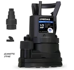 Medas 1/3 Hp Sump Pump 2450 Gph Ultra Low Suction Submersible Water W/10FT. Fixed Price $49.99.