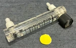Invacare 02 Flow Meter 0-5 Lpm 4-5/8" Oal. Fixed Price $15.00.