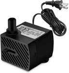 Domica Mini Submersible Water Pump, Small Fountain 3W, Black. Fixed Price $12.99.