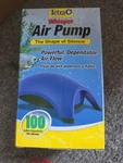 Tetra Whisper Aquarium Air Pump, 100GAL. Fixed Price $34.99.