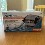 Active Aqua 25L/MIN 3.77 Psi Dual Diaphragm Air Pump Rare W5A. Fixed Price $99.99.