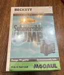 Beckett Baby Versa Submersible Aquarium Fountain Pump #M60AUL New Sealed Box. Fixed Price $27.99.