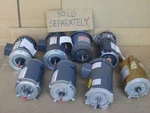 Baldor, Dayton, General, Franklin Electric Jet Pump Motors, 56J Frame. Fixed Price $130.00.