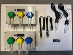 3 Channel Peristaltic Dosing Pumps Nutrient Controller With Sensors, Arduino.. Fixed Price $250.00.