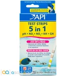Api 5 1 Aquarium Test Strips Ph Alkalinity Gh Nitrate Freshwater Saltwater. Fixed Price $35.74.