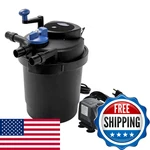 Sunsun Grech CPF-2500 Pond Bio Pressure Filter Uvc 13-WATT Up To 1600 Gallons. Fixed Price $188.26.