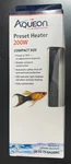 Aqueon Preset Heater 200 Watts For Aquariums Up To 75 Gallons 2541. Fixed Price $30.00.
