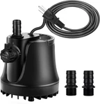 265-800 Gph Submersible Aquarium Water Pump With Adjustable Switch, Remova. Fixed Price $25.45.
