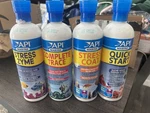 Api Marine Stress Zyme, Quick Start, Coat, Complete Trace. Fixed Price $60.00.
