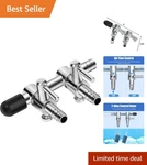 Manual X-small Fish Tank Air Control Valve Enhance Oxygen With 2-WAY Splitter. Fixed Price $6.49.