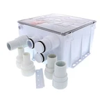 Rule Multi-port Shower Drain System, 1100 Gph, 24V With Automatic Float Switch. Fixed Price $207.92.