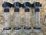 Aquarium Dosing Containers Plastic 500ML Marine Reef Slim Wall Mount Bottles. Fixed Price $69.99.