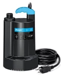Bomgie Automatic Water Pump, 2250GPH Sump Submersible 1/6HP, Dark Black. Fixed Price $95.66.