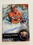 Jackson Holliday 2023 Bowman Platinum Top Prospects Auto Ice Parallel # /50. Fixed Price $124.00.
