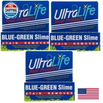 Ultralife Blue Green Slime 3 Packs Stain Remover For Safe Cleaning. Fixed Price $49.89.
