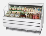 Turbo Air TOM50SWN White 51 Slim Line Opendisplay Merchandiser (used). Fixed Price $3500.00.