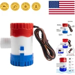 Efficient 1100 Gph Submersible Marine Pump - Perfect For Boats And Ponds. Fixed Price $21.99.