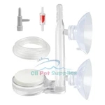 Aquarium Nano Air Stone Disc 1/1.4/2INCH With Tubing Valves For Small Fish Tank. Fixed Price $10.99.
