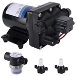 Boine 4008-101-E65 12V Diaphragm Pump Water Dc 3.0GPM 55PSI Black. Fixed Price $77.99.
