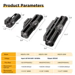 Hygger Aquarium Dc Gyre Wave Maker 1321-2380GPH Adjustable Cross Flow. Fixed Price $77.54.