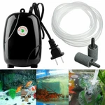 Silent Air Aquarium Fish Tank Pumps Hydroponic Oxygen 2 Outlets Bubble Tube. Fixed Price $11.58.