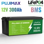 12V 300AH LIFEPO4 Lithium Battery For Solar Back Up System Marine Rv Boat Bms. Fixed Price $300.99.