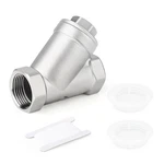 Taisher 1PCS 304 Stainless Steel 1" Female Wye Strainer Npt, Silver. Fixed Price $30.29.