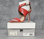 Charles David Icon Sandal Heels Pumps Shoes Sexy Coral Patent Womens 7 New. Fixed Price $95.00.