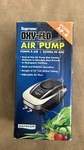 Supreme Hydroponic Air Pump AP-4 (2 Outlets) Model # 40514. Fixed Price $29.99.