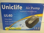 Uniclife Aquarium Air Pump Tubing & Stone UL40 2 Outlets Pre-owned. Fixed Price $14.95.