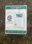 Aquarium Air Pump Aqt 3001 Single Outlet Port - New Box.. Fixed Price $10.00.