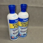 (2) Api Stress Zyme 16OZ Consumes Sludge For Cleaner Marine Freshwater Aquariums. Fixed Price $27.99.