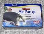Tetra Whisper Air Pump For 10 - 30 Gallon Fish Tanks. Fixed Price $19.99.