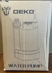 Dekopro 1/3HP 2450 Gph Submersible Utility Water Pump High-efficiency Motor.. Fixed Price $47.99.