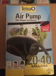 Tetra Aquarium Air Pumpwhisper Up To 40 Gallons B70. Fixed Price $35.99.