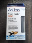 Aqueon Aquarium Fish Tank Preset Heater For Up To 40 Gallons, 100 Watts. Fixed Price $13.95.