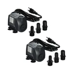 2PCS 260GPH Submersible Pump Aquariumtank Powerhead Fountain Water Hydroponic. Fixed Price $25.99.