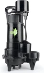 Eco-flo Products Incorporated Submersible Sump Pump ECD75V, 3/4 Hp Black. Fixed Price $89.99.