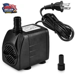 Domica Ultra Quiet Fountain Pump (15W 800L/H), 15W, Black. Fixed Price $29.04.