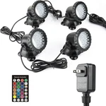 Rgb Pond Color Changing Fountain Lights Submersible IP68 Water. Fixed Price $42.99.