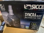 Sicce Syncra Silent 3.5 Aquarium Water Pump (660 Gph). Fixed Price $134.85.