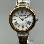 Anne Klein Womens Watch 26MM Mop Two Tone Gold Bangle AK/2240 New Battery 7". Fixed Price $25.49.