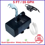 Automatic Small Sump Pump With Water Sensor, Feet Lift 55 Gph 115V/230V Mini. Fixed Price $38.06.