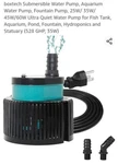 Boxtech Submersible Water Pump, Aquarium Fountain 25W/ 35W/.... Fixed Price $8.00.